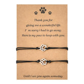MXXGMYJ paw-print-bracelet-2pc offers a two-pack remembrance for pet lovers.