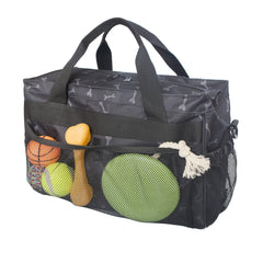 MYDAYS dog travel bag adjustable flap enhances flexible packing.