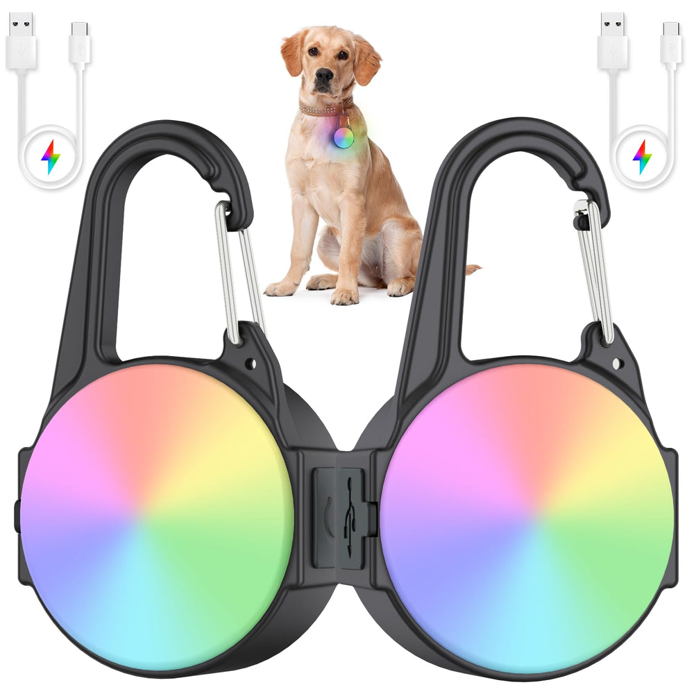 Myddomi dog lights night-walking glow enhances visibility