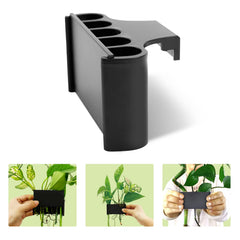 MyfatBOSS aquarium plant holder for rimmed tanks keeps plants secure in water.