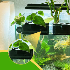 MyfatBOSS aquarium plant holder stable-mount stays fixed on rimmed tanks.