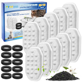 MyfatBOSS cat fountain replacement 10-pack packaging for convenient hydration