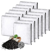 MyfatBOSS Catit Mini Flower Fountain 12-pack replacement filters for bulk upkeep.