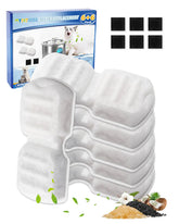 MyfatBOSS filters pack with six carbon filters and ultra-fine fiber for clean water.