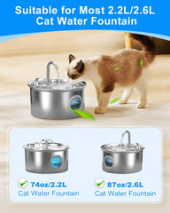 MyfatBOSS Ultra-fine fiber pack enhances filtration for clearer drinking water.