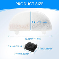MyfatBOSS WF20/CF20 filter-pack-bulk image highlights bulk value for pet fountain maintenance.