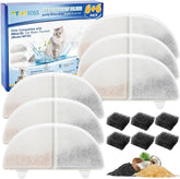 MyfatBOSS WF20/CF20 filter-pack-front view promotes clean drinking water for pets.