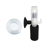myfole mini aquarium filter front view shows compact sponge filtration for small tanks