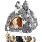 Mygeromon Star Style guinea pig bed front view showing cozy hideout.