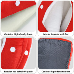Mygeromon Guinea Pig Bed interior padding—high-density foam for cushioned comfort.