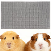 Mygeromon guinea pig cage liner shows a soft grey pad for comfy lounging and quick drying