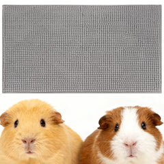 Mygeromon guinea pig cage liner shows a soft grey pad for comfy lounging and quick drying