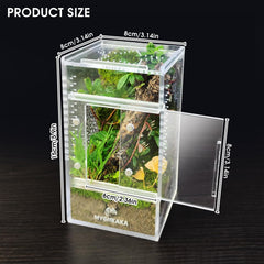 MYGIIKAKA mini bug habitat fits on desks for micro landscapes