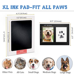 MYPAWLETS dog nose print kit creates playful, smudge-free keepsakes.