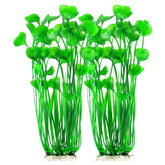 MyLifeUNIT plantas artificiales para acuario dos piezas 40 cm, seguras para peces