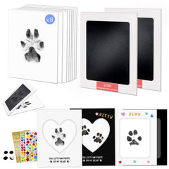 MYPAWLETS paw print kit cover ready-to-use keepsake display for pet parents.