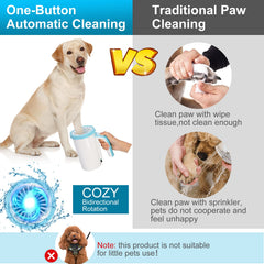 MYPIN 2-in-1 detachable paw cleaner for manual cleaning option