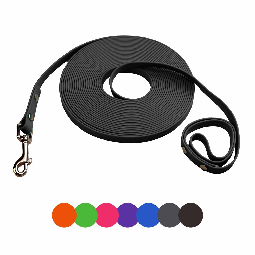 myyAA dog training leash 6ft close-up shows durable nylon core for reliable daily walks.