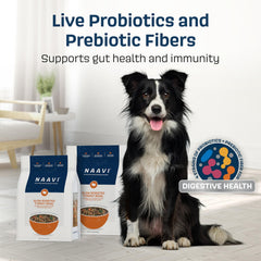 NAAVI no-added-bone-artificial-flavors image communicates wholesome protein quality