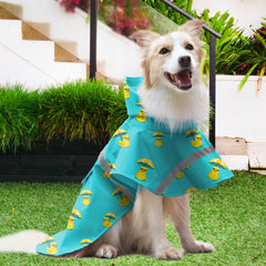 NACOCO dog raincoat hood features unicorn pattern for everyday wear