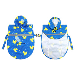 NACOCO adjustable belly-strap raincoat for secure, comfortable fit.