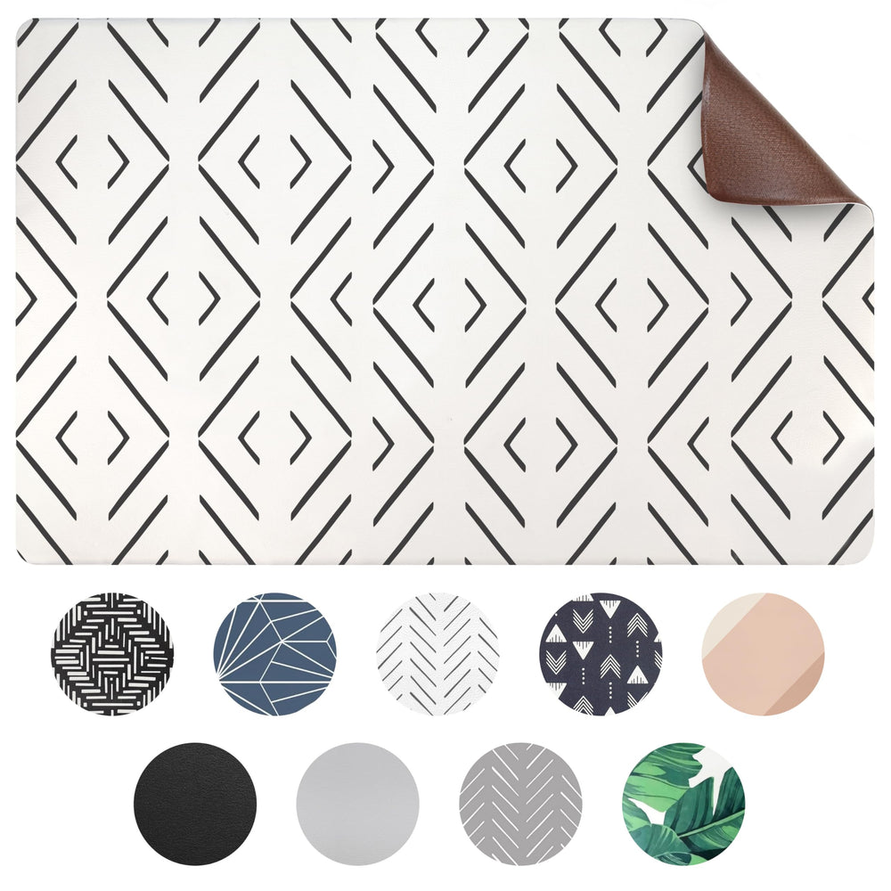 Nalalas dog mat for food and water with non-slip surface preventing spills