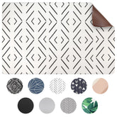 Nalalas dog mat for food and water with non-slip surface preventing spills