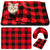 Namalu Christmas pet bed mat cozy sleep surface for cats and small dogs