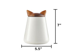 Nambe Pet Collection by Karim Rashid blends modern art with function.