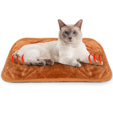 NAMOTEK self-warming cat bed in crate promotes cozy cat comfort