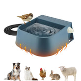 NAMSAN automatic water dispenser for dogs with heater keeps pets hydrated in chilly weather