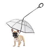 NAMSAN Clear Dog Umbrella small-dog-cover protects during rain on walks