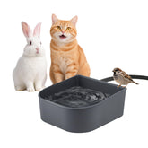 NAMSAN heated water bowl cat outdoors 1L keeps water unfrozen for pets