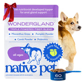 Native Pet WonderGland packaging with scoop for easy daily dosing