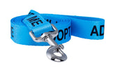 Native Pup Adopt Me dog leash in blue for daily walks and vibrant style