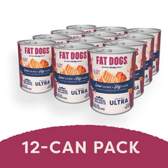 Natural Balance Fat Dogs 13-ounce cans show the label.