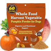 Natural Dog Company Pumpkin Digestive Granules packaging close-up highlighting gut-friendly nutrition.