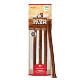 Natural Farm Collagen Chews 6in pack — odor-free treat with joint support potential.