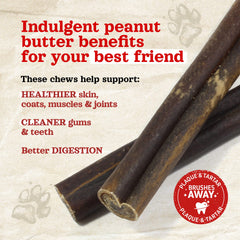 Natural Farm Collagen Sticks dental benefits closeup, helps reduce plaque and promote fresher breath.