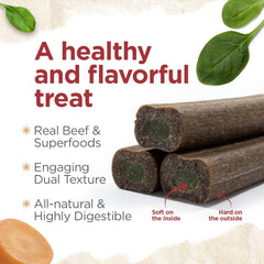 Natural Farm Natbones beef-protein chew promotes protein intake while satisfying craving.
