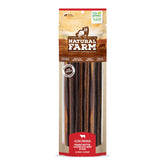 Natural Farm peanut butter collagen stick for dogs, long lasting chew.