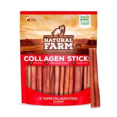 Closeup of Natural Farm collagen chew texture showing hearty meat content