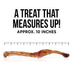 Natural Rapport Beef Tendon Treats in a bowl, ideal for training or enrichment.