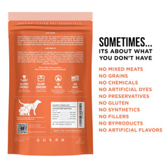 Natural Rapport freeze-dried chicken liver bites close-up showing crunchy texture for training
