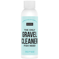Natural Rapport Aquarium Gravel Cleaner bottle front view with easy dosing for healthier tanks