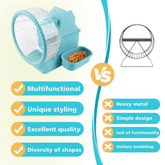 NATURE Ann detachable food bowl highlights convenient feeding during play.
