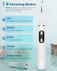 Nature Nerds plaque remover shows quiet operation during brushing.