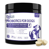 Nature Target Probiotics for Dogs – freeze-dried bites in a jar support digestive balance.
