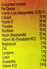 Nature Zone SNZ59251 drops applied to turtle food for eye health support.