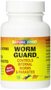 Nature Zone Reptile Worm Guard Powder tub supports routine reptile hygiene.